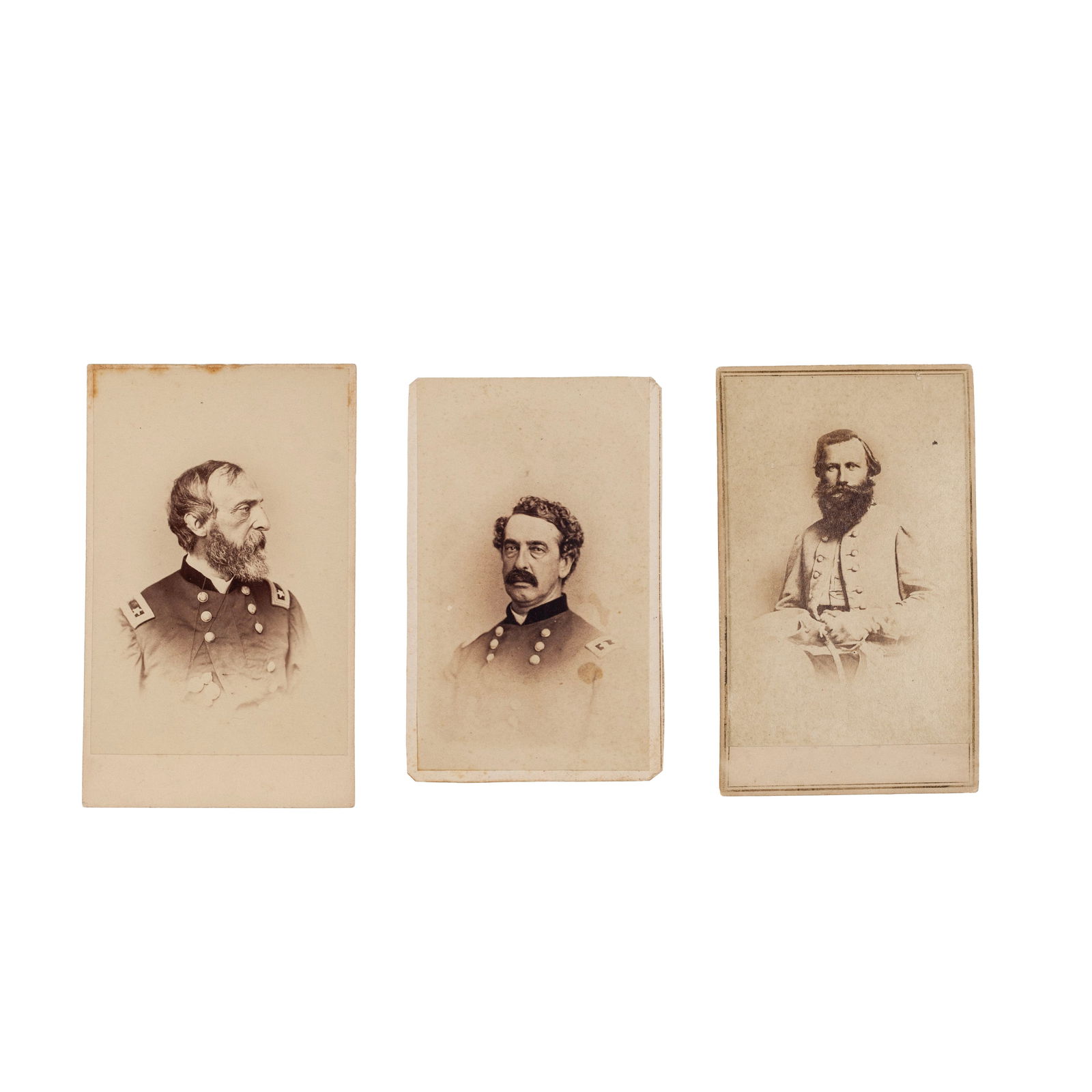 (3) Portraits of Civil War Generals (1 of 2)