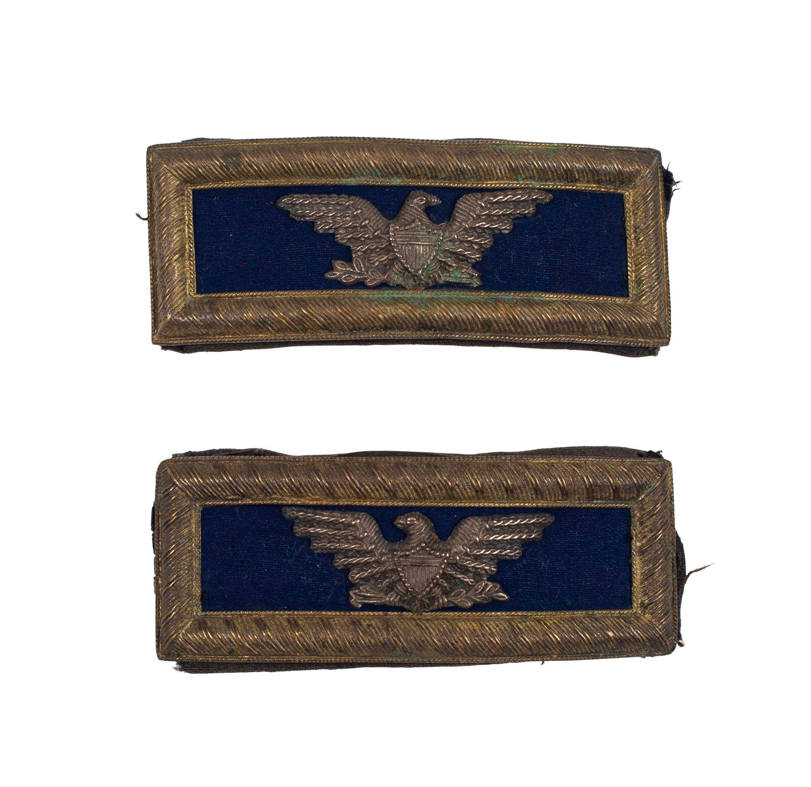 米国陸軍肩パッチUnitedStatesArm shoulderPatvhes civil War] Colonel's Smith Patent Shoulder Straps