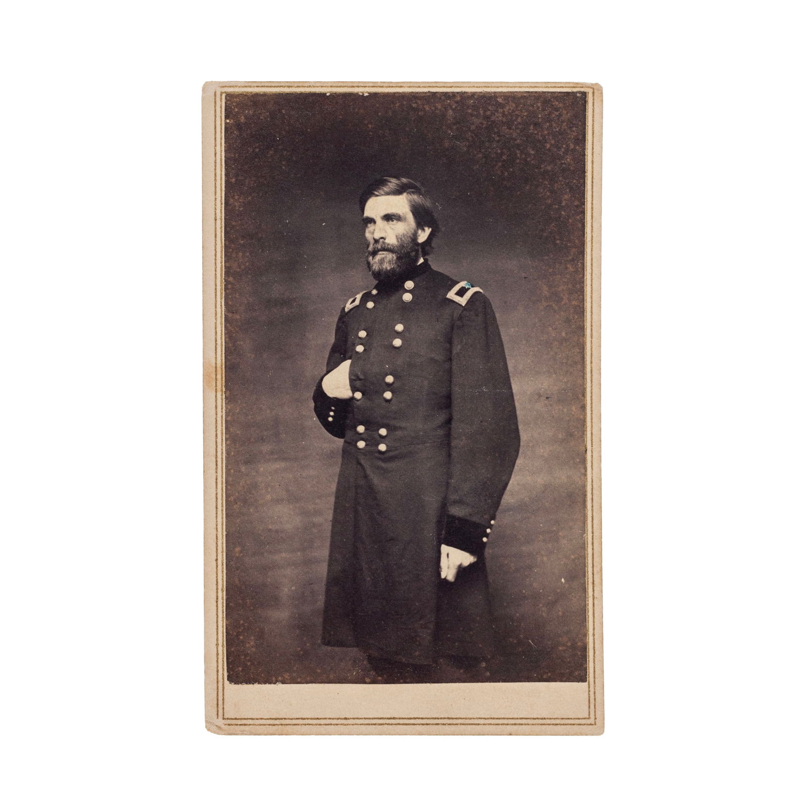 [CIVIL WAR] Grenville Dodge CDV Portrait (1 of 2)