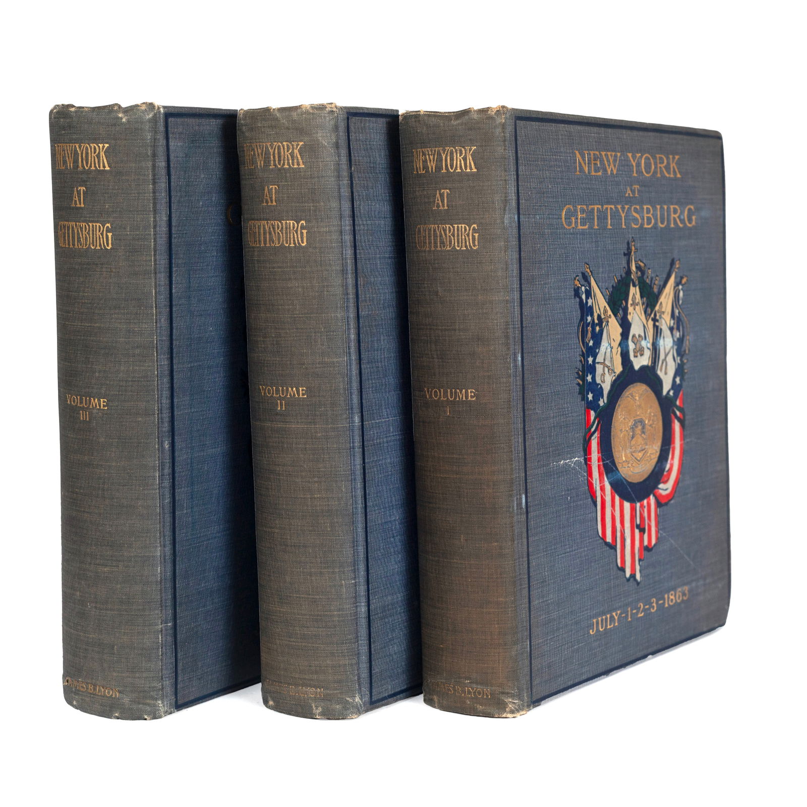 New York at Gettysburg Books (1 of 3)