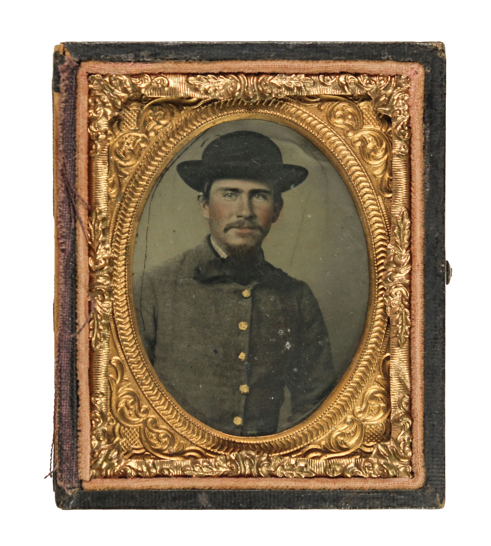 [Confederate] Portrait of North Carolina Officer (1 of 2)