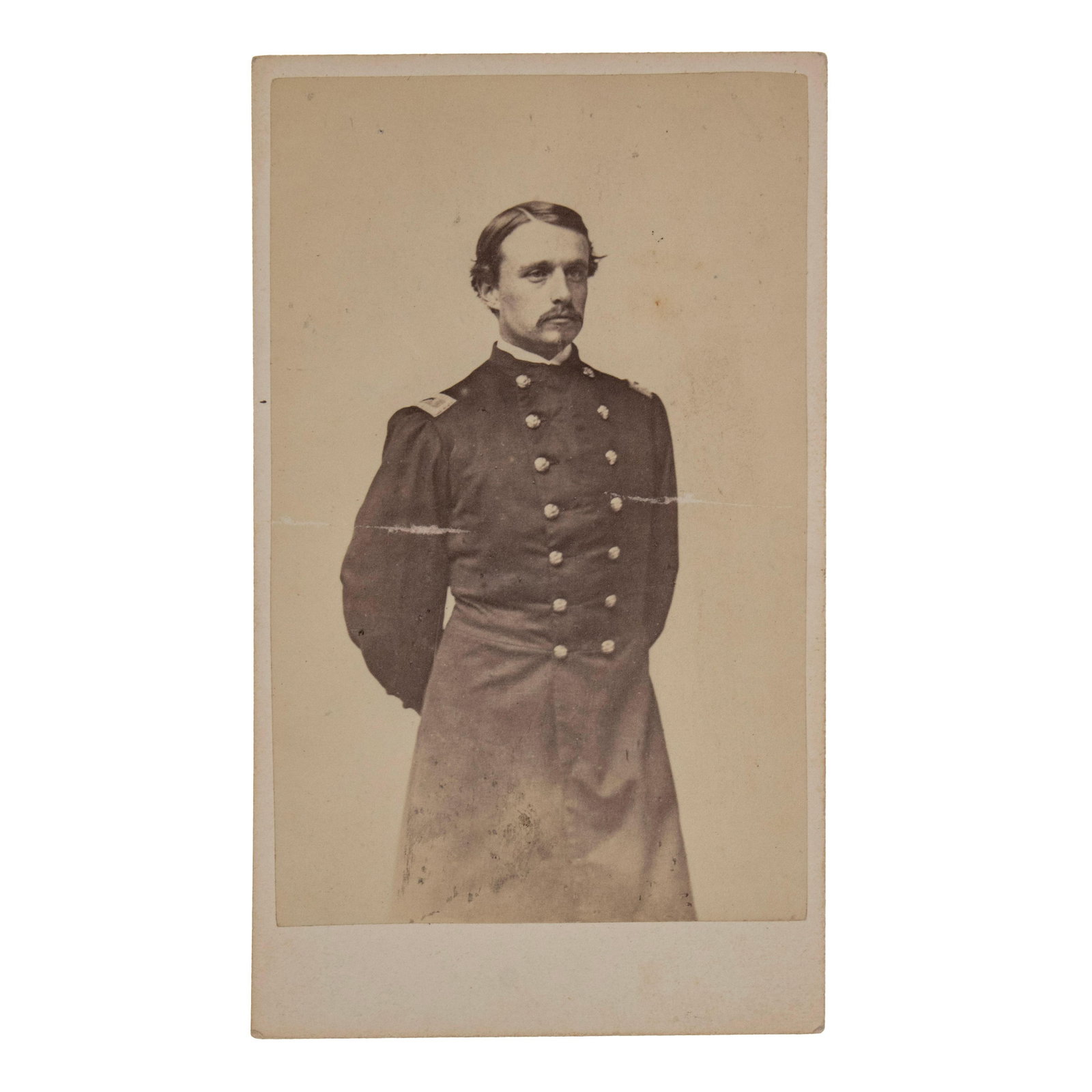 [CIVIL WAR] Robert Gould Shaw CDV Portrait (1 of 2)