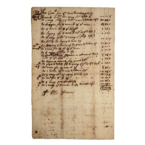 [COLONIAL AMERICA] 1735 Doc. Creating New Maine Township