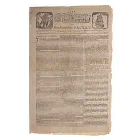 [REVOLUTIONARY WAR] Battles of Lexington & Concord 1775 Newspaper