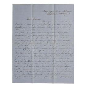 [CALIFORNIA] 1857 Voyage to California via Panama Isthmus