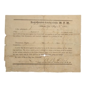 [TEXAS] Terry's Texas Rangers, Oath of Allegiance