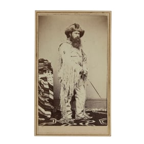 [EARLY PHOTOGRAPHY] Alexander Gardner "Mountain Man" Self-Portrait