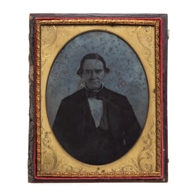 [NATIVE AMERICANS] Cherokee Chief John Ross, Unpublished Portrait 