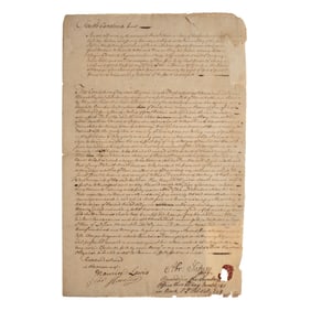 [COLONIAL AMERICA] 1737 South Carolina Bond