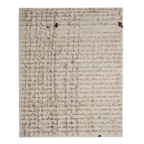 [SLAVERY] Charleston's Slaves & Maritime Travel, 1846 ALS