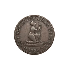 [ABOLITION] "Am I Not A Sister" Anti-Slavery Token