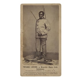 [SLAVERY] Wilson Chinn, A Branded Slave from Louisiana
