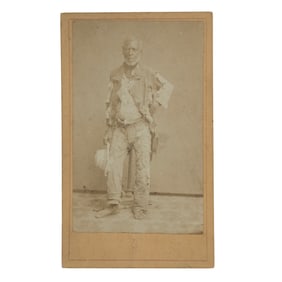 [SLAVERY] CDV of Formerly Enslaved Subject
