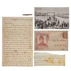 [CIVIL WAR] John Brown Relic w/ Soldier's Letter