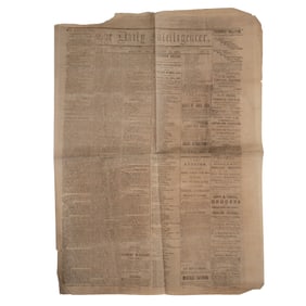 [CIVIL WAR] Slave Ads, 1864 Confederate Newspaper