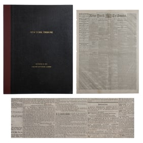 [GETTYSBURG ADDRESS] 20 Nov. 1863 New York Tribune
