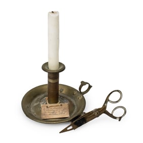 [LINCOLN] Candlestick Attributed to Abraham Lincoln 