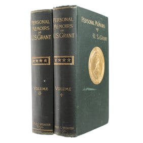 [CIVIL WAR] First Edition Grant's Personal Memoirs