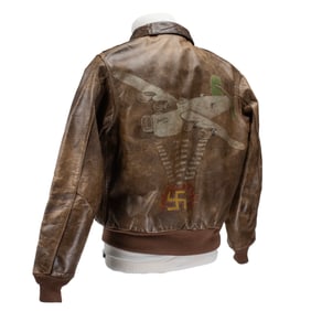 [WWII] Painted Bomber Jacket
