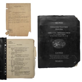 [WWII] Top Secret Invasion Plans of Okinawa