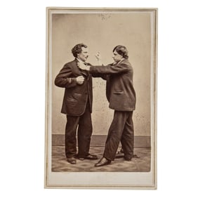 [EARLY PHOTOGRAPHY] Two Passionate Male Acquaintances