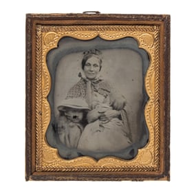 [AMBROTYPE] Woman Breastfeeding Baby