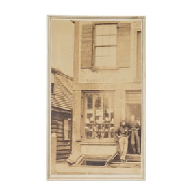 [CIVIL WAR] Soldier at Variety Store, Frederick, Maryland