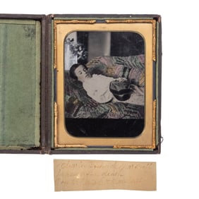 [AMBROTYPE] IDed Post Mortem of Child Charles Marshall