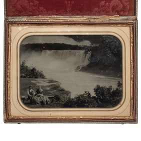 [AMBROTYPE] Niagara Falls Full Plate View