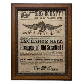 [CIVIL WAR] Large New Hampshire Recruitment Broadside