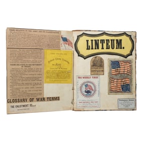 [CIVIL WAR] Civil War Ephemera Scrapbook
