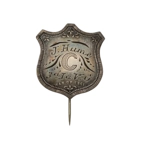 [CIVIL WAR] 3rd Iowa Cavalry ID Badge