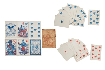 [CIVIL WAR] Complete Deck of Union Playing Cards
