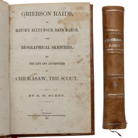 [CIVIL WAR] First Edition "Grierson Raids" by Surby