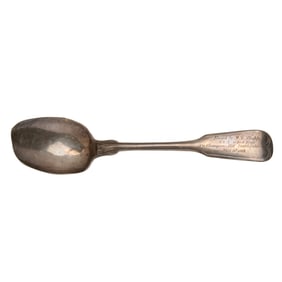 [CIVIL WAR] Engraved Trophy Spoon, 11th Indiana Infantry