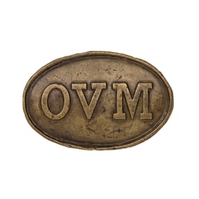 [CIVIL WAR] Ohio "OVM" Belt Plate