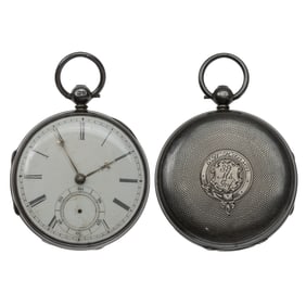 [CIVIL WAR] Engraved Watch, Capt. Hanson, 39th Mass., POW Libby Prison