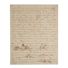 [CIVIL WAR] Illustrated Antietam Letter 
