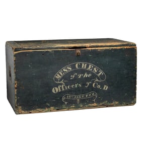 [CIVIL WAR] 48th Pennsylvania Officers' Mess Chest