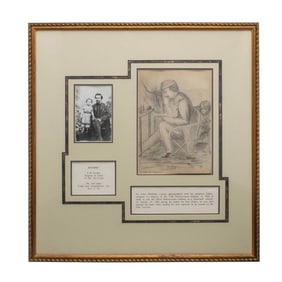 [CIVIL WAR] Lt. Col. J.W. Lyman Sketch, KIA Fort Fisher