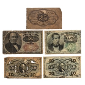 [CIVIL WAR] Wartime & Reconstruction US Fractional Currency