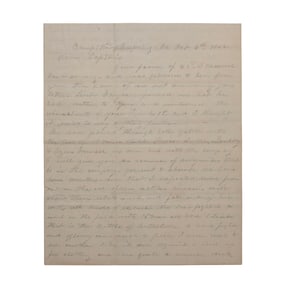 [CIVIL WAR] MOH Hillary Beyer Antietam Letter & Roster