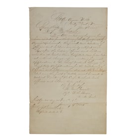 [CIVIL WAR] Grant's Special Orders for Free Embalming Services