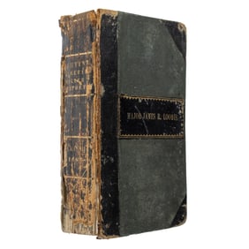 [CIVIL WAR] Murdered by Fellow Officer! Presentation Copy 1863 "Illinois Annual Report"
