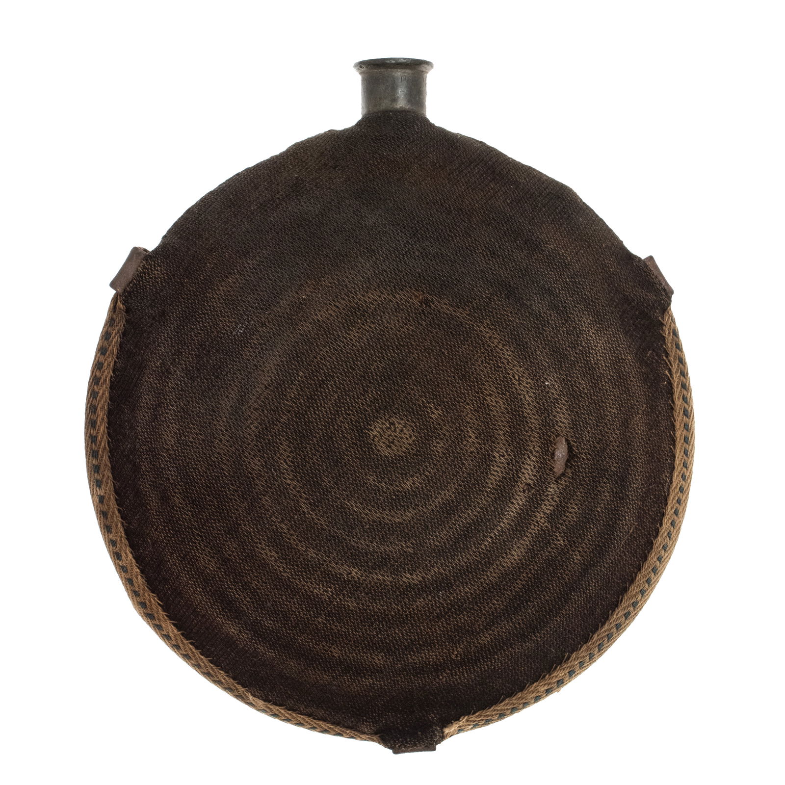 [CIVIL WAR] Rohrman Blue Cloth Bullseye Canteen (1 of 3)