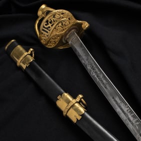 [CIVIL WAR] High-Grade Ames m1850 Staff & Field Officer's Sword