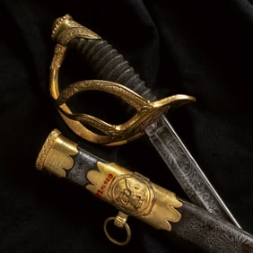 [CIVIL WAR] Presented for Heroism, High-Grade Officer's Sword 