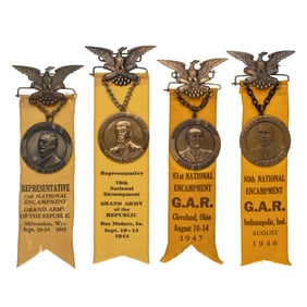 [CIVIL WAR] 77th, 78th, 80th, & 81st National Encampment Badges