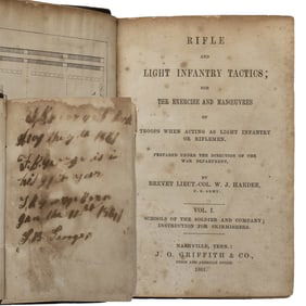 [CIVIL WAR] Tennessee Officer's Tactics Book 