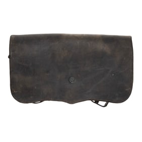 [CIVIL WAR] Confederate Cavalry Carbine Cartridge Box w/ Carriage Finial